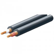 KN 6 - SAL KN 6 árnyékolt vezeték, 2 ér, 0,08 mm2, fekete, 100 m/ tekercs