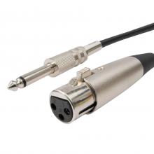M 8 - SAL M 8 kézi mikrofon, dinamikus mikrofon, kardioid iránykarakterisztika, fém XLR csatlakozódugó és kábel
