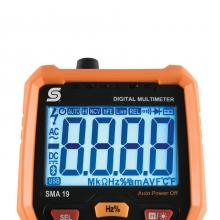 SMA 19 - Home SMA 19 digitális multiméter, automatikus méréshatárváltás, érintés nélküli fáziskeresés, háttérvilágítás, tartozék mérőzsinór