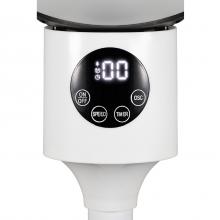 SFR 20 - Home SFR 20 álló ventilátor, 50 W, 3 fokozat, 20 cm-es lapátátmérő, 70°-os oszcillálás, állítható fej, fehér LED kijelző, távirányító, fehér
