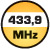 433,9 MHz 2