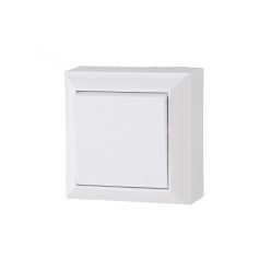 0323H GAO 0323H Business Line IP20 nyomókapcsoló, beltéri, 230 V~ / 50 Hz / 10 A, fehér