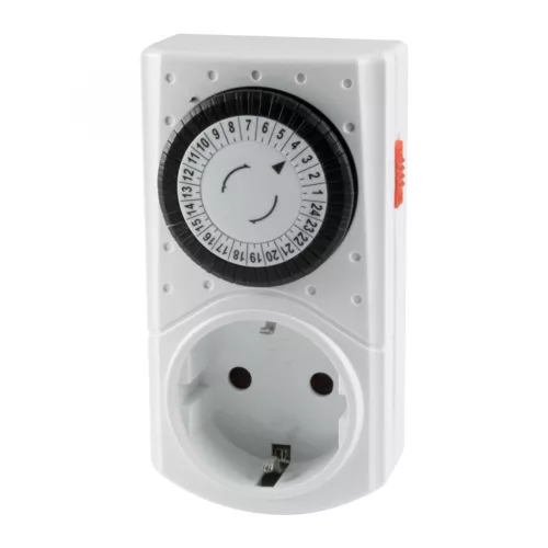 0760S GAO 0760S mechanikus beltéri időzítő óra, manuális bekapcsolási lehetőség, 30 perces interval