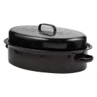 10-053-001 Nava 10-053-001 ovális zománcozott kacsasütő, 42 cm