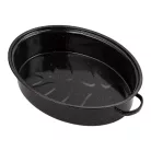 10-053-001 Nava 10-053-001 ovális zománcozott kacsasütő, 42 cm