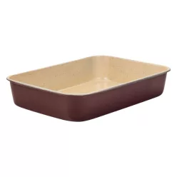 10-103-171 Nava 10-103-171 Terrestrial tapadásmentes kerámia bevonatú sütőtál, 40x28 cm