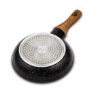 10-144-100 NAVA 10-144-100 serpenyő, 20 cm átmérő, tapadásmentes kőbevonat, indukciós főzőlapon is 