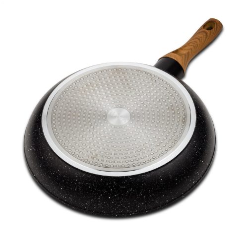 10-144-103 Nava 10-144-103 Nature tapadásmentes serpenyő, kőbevonattal, 28 cm átmérő