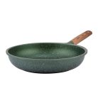 10-255-004 Nava 10-255-004 Ωmega tapadásmentes öntött alumínium serpenyő, kőbevonattal, 28 cm