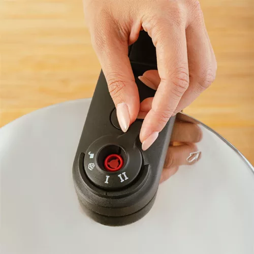 10-266-013 Nava 10-266-013 Acer rozsdamentes acél kukta, 6 liter, biztonsági szelep