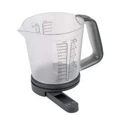 10-274-001 NAVA 10-274-001 Imperial digitális konyhai mérleg és mérőkancsó, 1,5l, 5kg