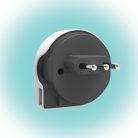 Q2 Power 1.100190 utazóadapter, World to Italy USB, indulási ország: AUS/CHINA, IT, UK, CH, BRAZIL, USA, EURO, célország: IT, USB port