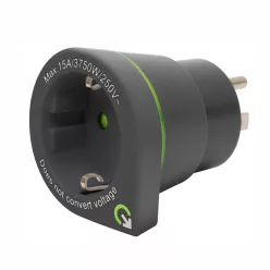 1_200110-TH Q2POWER 1.200110-TH utazóadapter " Europe to USA”, bemeneti feszültség: 100-25