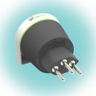 Q2 Power 1.200230 utazóadapter, France to Switzerland, indulási ország: FR, célország: CH