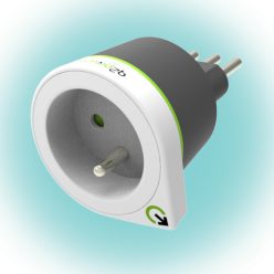   Q2 Power 1.200240 utazóadapter, France to Italy, indulási ország: FR, célország: IT