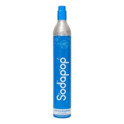 30151214 Sodapop univerzális patron szódakészítő géphez, CO2 patron, 425g, 60-80 liter szóda elkész