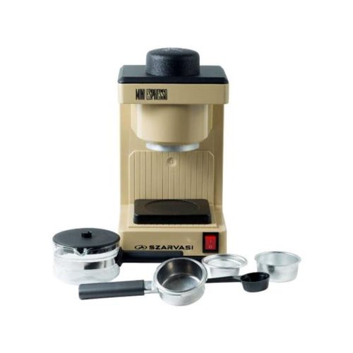 35350 Szarvasi MINI ESPRESSO (SZV-612/3) kávéfőző, 800 W, drapp színű, őrölt kávé főzésére, 3,04 ba