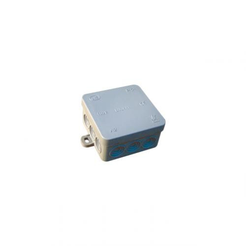 5232H GAO 5232H IP54 kötődoboz, 75 x 75 mm, falon kívüli, vízmentes, szürke