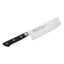 803-649 Satake 803-649 Satoru Nakiri japán konyhakés, 16 cm penge hossz, rozsdamentes acél, kemény 