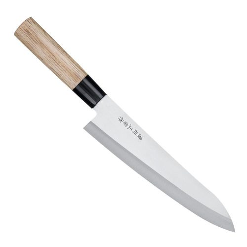 805-858 Satake 805-858 Megumi Gyuto (Séf) japán konyhakés, rozsdamentes acél, 21 cm pengehossz, gum