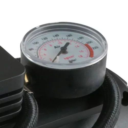90304 SAL 90304 autós kompresszor, 250 PSI, 18 bar, 10 A, 3 fúvókaadapter, 2,5m vezeték