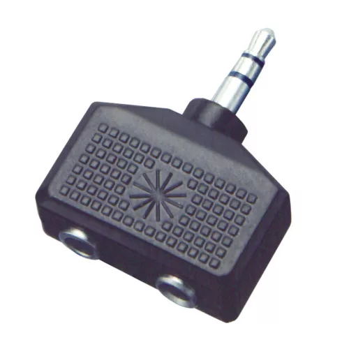 AC_16 Home AC 16 audióátalakító, elosztó, 3,5mm sztereó dugó, 2 x 3,5mm sztereó aljzat