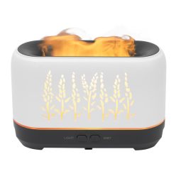   HOME AD 200F aromadiffúzor lángeffekttel, ultrahangos hidegpárásító, 200 ml kapacitás, tartozék hálózati adapter