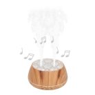 HOME AD 400 WIFI aromadiffúzor, Bluetooth hangszóró, Tuya Smart kompatibilis, 400 ml kapacitás, önállóan is használható világítás, tartozék hálózati adapter 