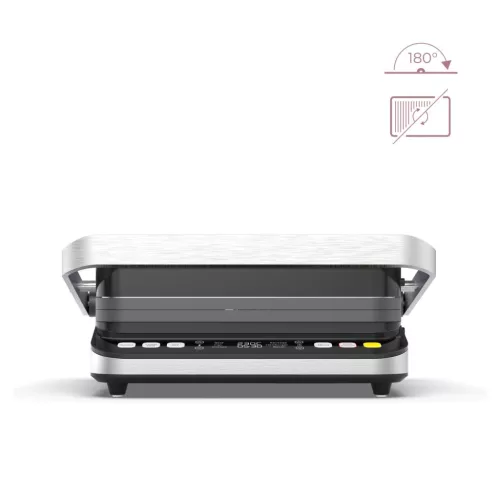 AEG0005 AENO AEG0005 EG5 kontakt grill, 2000 W, 3 az 1-ben sütő, kétoldalas lemezek, 6 program, LED