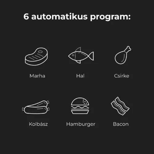 AEG0005 AENO AEG0005 EG5 kontakt grill, 2000 W, 3 az 1-ben sütő, kétoldalas lemezek, 6 program, LED