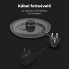 AEK0002 AENO AEK0002 EK2 vízforraló, 2200 W, 1.5 liter kapacitás, dupla falú, LED kijelzés, fehér