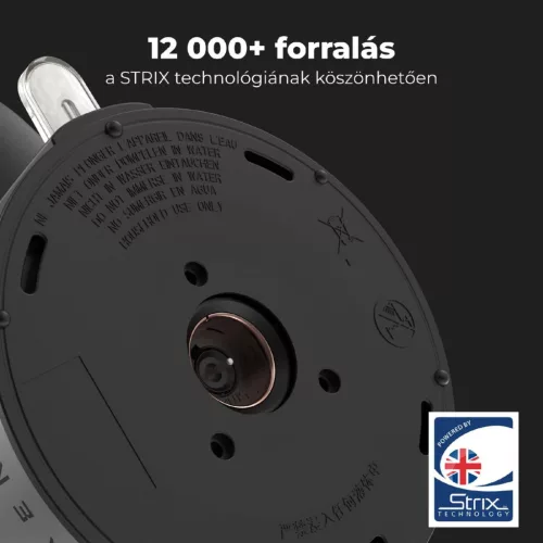 AEK0003 AENO AEK0003 EK3 elektromos vízforraló, max. 2200 W, 1,7 literes tartály, LED állapotjelző,