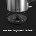AEK0003 AENO AEK0003 EK3 elektromos vízforraló, max. 2200 W, 1,7 literes tartály, LED állapotjelző,
