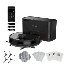 ARC0005S AENO ARC0005S RC5S robotporszívó, 4000 Pa szívóteljesítmény, 2 in 1 portartály, 20 érzékel