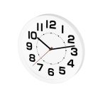 AWC250WH Home AWC250WH fali óra, üveg előlap, kontrasztos, jól leolvasható számlap, 1xAA elem tápel