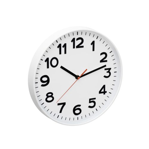 AWC300WH Home AWC300WH fali óra, üveg előlap, kontrasztos, jól leolvasható számlap, 1xAA elem tápel
