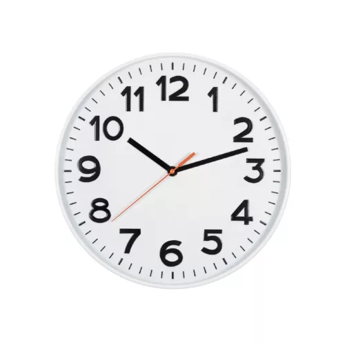 AWC300WH Home AWC300WH fali óra, üveg előlap, kontrasztos, jól leolvasható számlap, 1xAA elem tápel