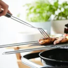 BC-ACC-7025 Barbecook BC-ACC-7025 army stílusú grill villa, 38cm-es, khaki zöld nyél