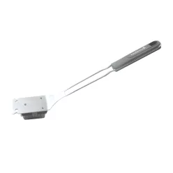 BC-ACC-7027 Barbecook BC-ACC-7027 army stílusú kétfunkciós tisztítókefe, rozsdamentes acél, khaki z