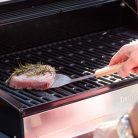 BC-ACC-7062 Barbecook BC-ACC-7062 rozsdamentes acél hamburger forgató, 30cm, 100% FSC