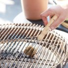 BC-ACC-7063 Barbecook BC-ACC-7063 kétfejű grillkefe, réz fej, gumifa markolat