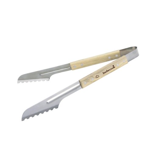 BC-ACC-7070 Barbecook BC-ACC-7070 luxus rozsdamentes acél fogó, gumifa nyél, 100% FSC, 40cm