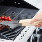 BC-ACC-7070 Barbecook BC-ACC-7070 luxus rozsdamentes acél fogó, gumifa nyél, 100% FSC, 40cm