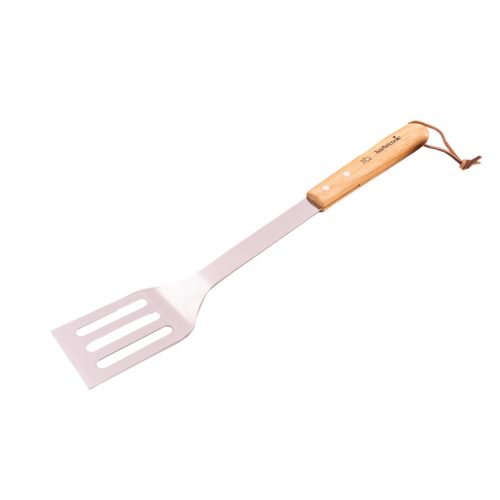 BC-ACC-7071 Barbecook BC-ACC-7071 rozsdamentes acél forgató lapát, gumifa nyél, 100% FSC, 46cm