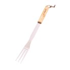 BC-ACC-7072 Barbecook BC-ACC-7072 rozsdamentes acél grill villa, gumifa nyél, 100% FSC, 46cm