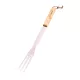 BC-ACC-7072 Barbecook BC-ACC-7072 rozsdamentes acél grill villa, gumifa nyél, 100% FSC, 46cm