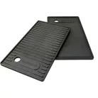 BC-ACC-7088 Barbecook BC-ACC-7088 Brahma kétoldalas öntöttvas grill lap, 24x42cm