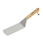 BC-ACC-7125 Barbecook BC-ACC-7125 rozsdamentes acél grill halforgató, fa nyél, 100% FSC, 37cm