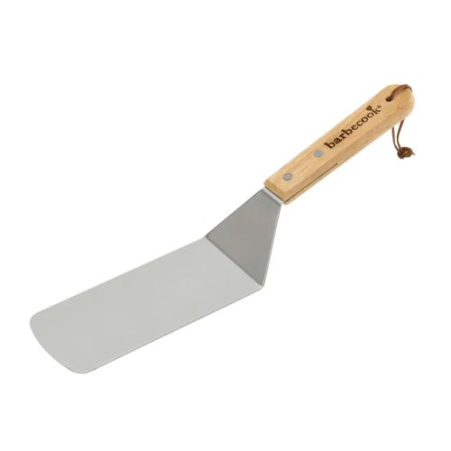 BC-ACC-7125 Barbecook BC-ACC-7125 rozsdamentes acél grill halforgató, fa nyél, 100% FSC, 37cm