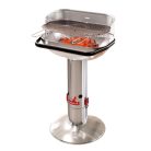 BC-CHA-1004 Barbecook BC-CHA-1004 Loewy 55 SST rozsdamentes acél faszenes grill, 55x33x101cm